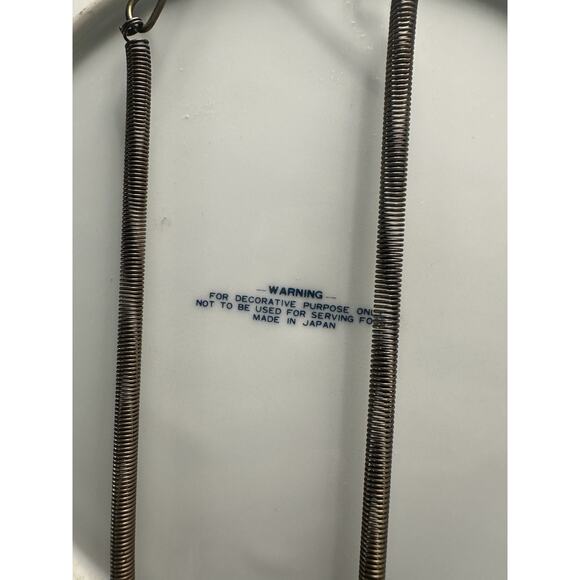 Vintage Last Supper Life of Jesus Wall Plate Porcelain 10 1/4" Religious Decor - Picture 8 of 8